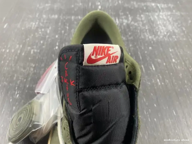 Cheap LOW TRAVIS SCOTT SP 'BLACK DM7866-002 OLIVE' AIR JORDAN OG X 1 0525